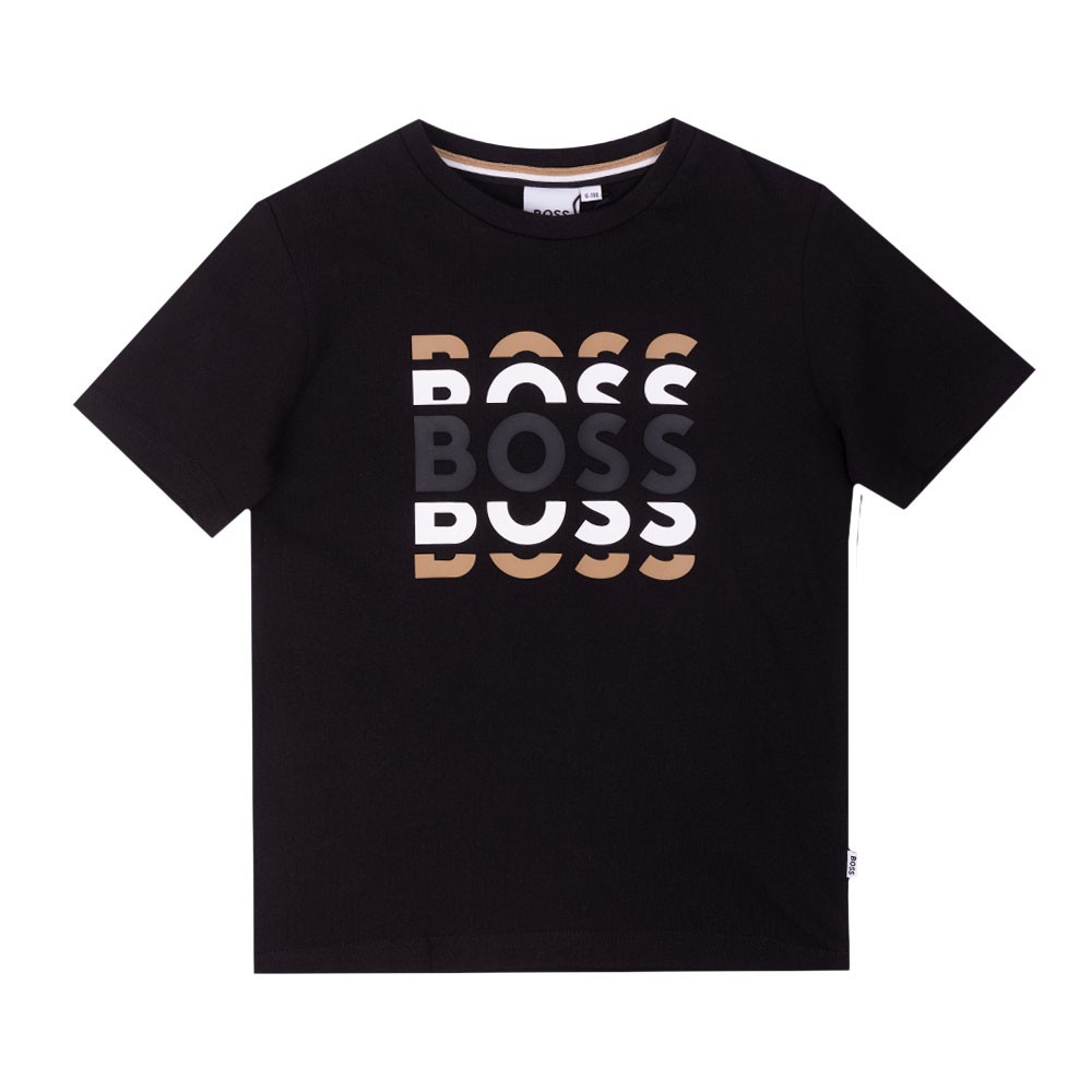 BOSS J25O72 Logo T Shirt