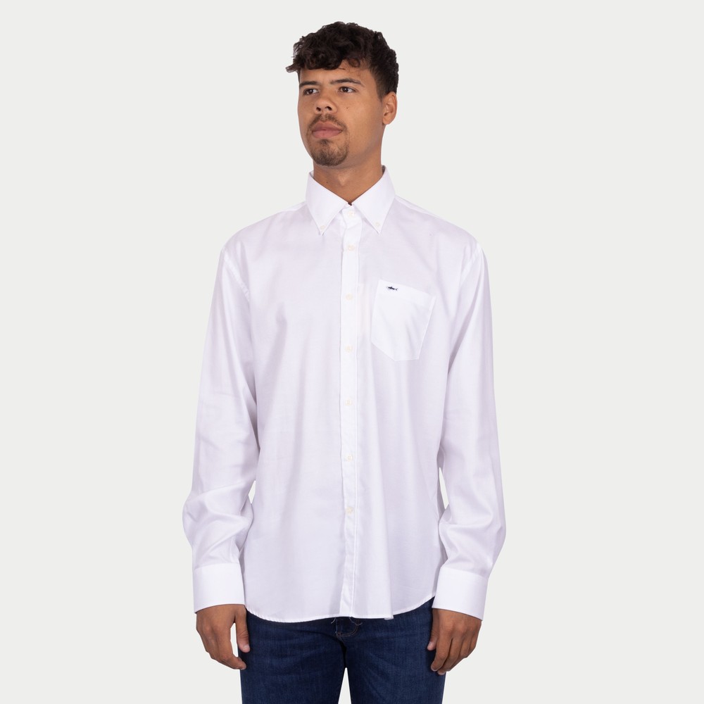 Paul & Shark Shark Logo Oxford Shirt