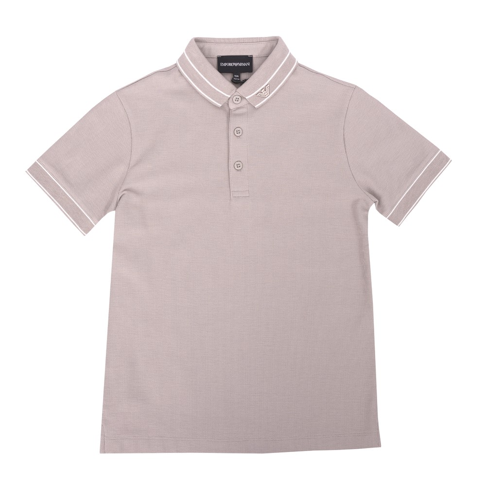 Emporio Armani 3D4FM4 Small Collar Logo Polo Shirt