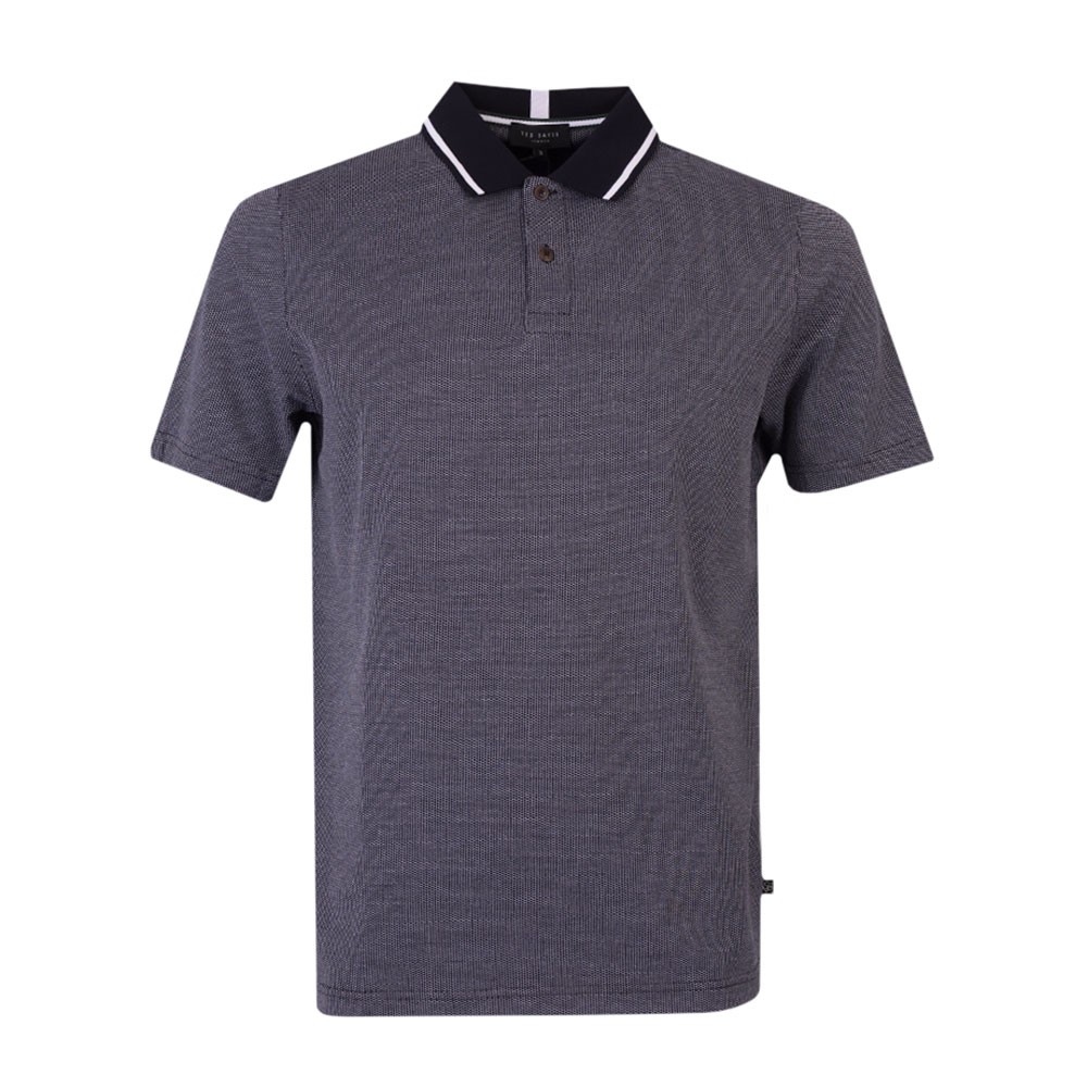 Ted Baker Arts Mini Jacquard Stitch Polo