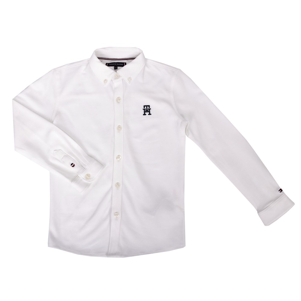 Tommy Hilfiger Monogram Stretch Pique Shirt