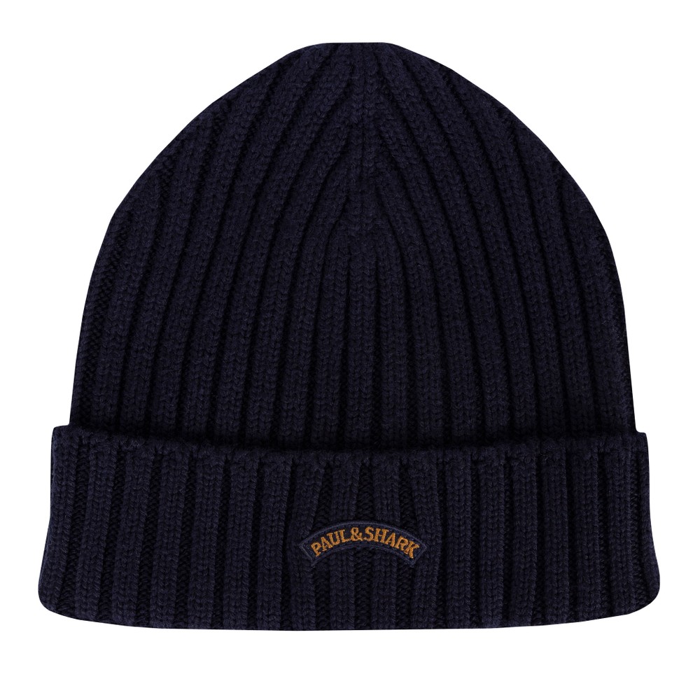 Paul & Shark Arch Logo Knitted Hat