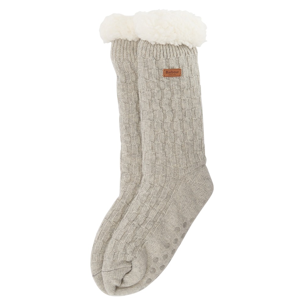 Barbour Lifestyle Cable Knit Lounge Sock