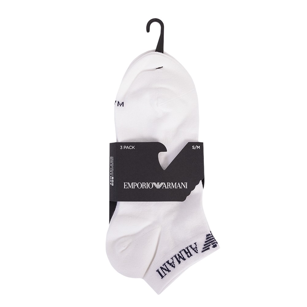 Emporio Armani 3 Pack Trainer Sock