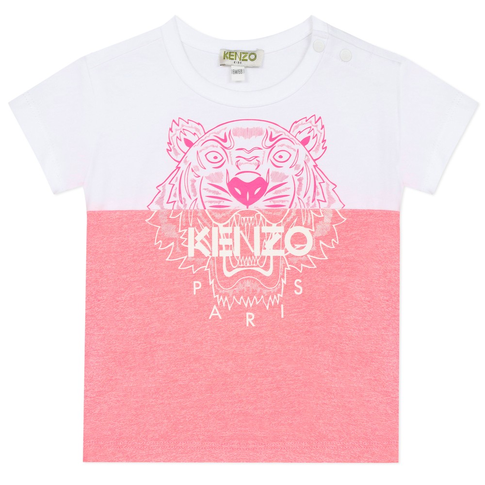 Kenzo Kids Split Tiger T-Shirt