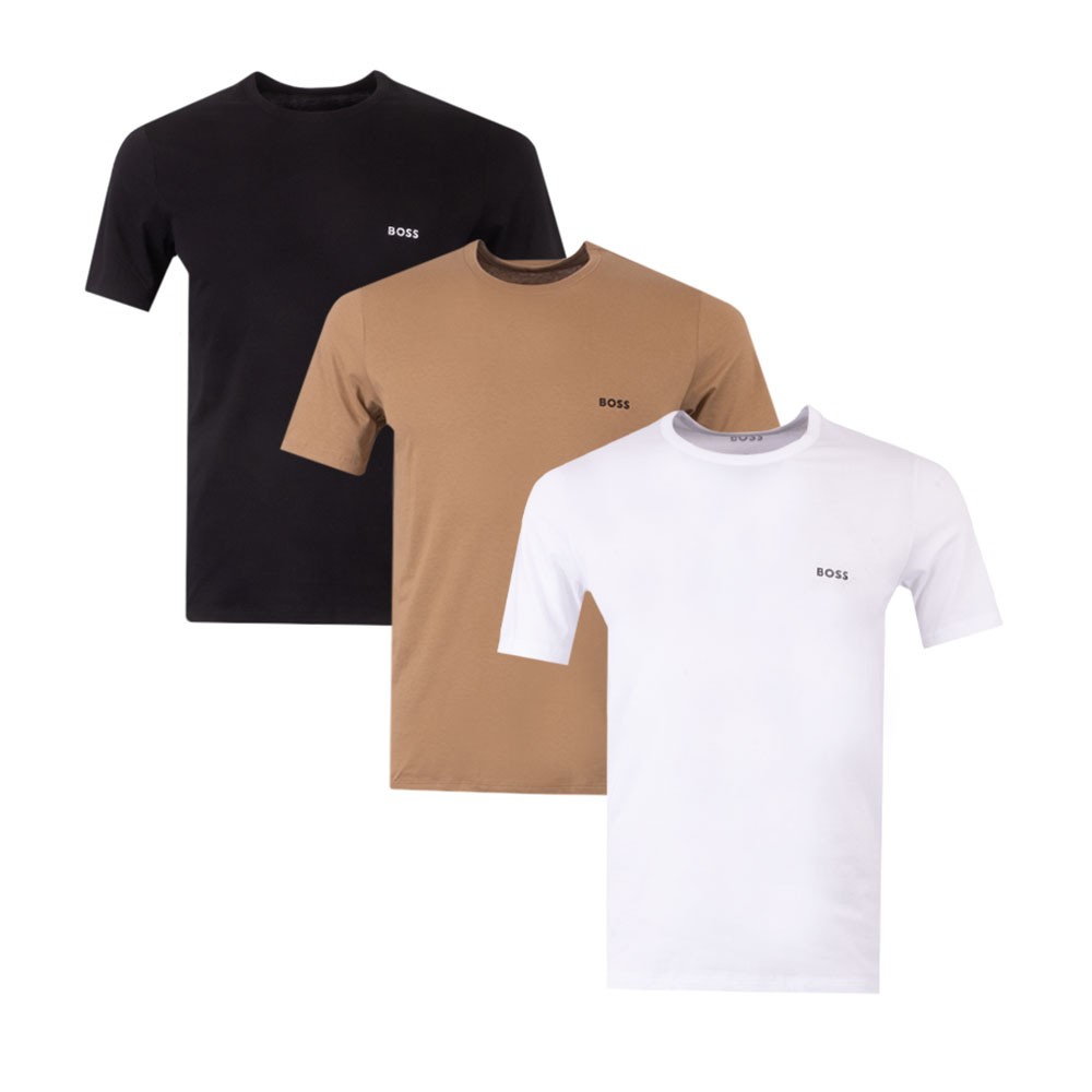 BOSS Bodywear 3 Pack Crew Neck T Shirt