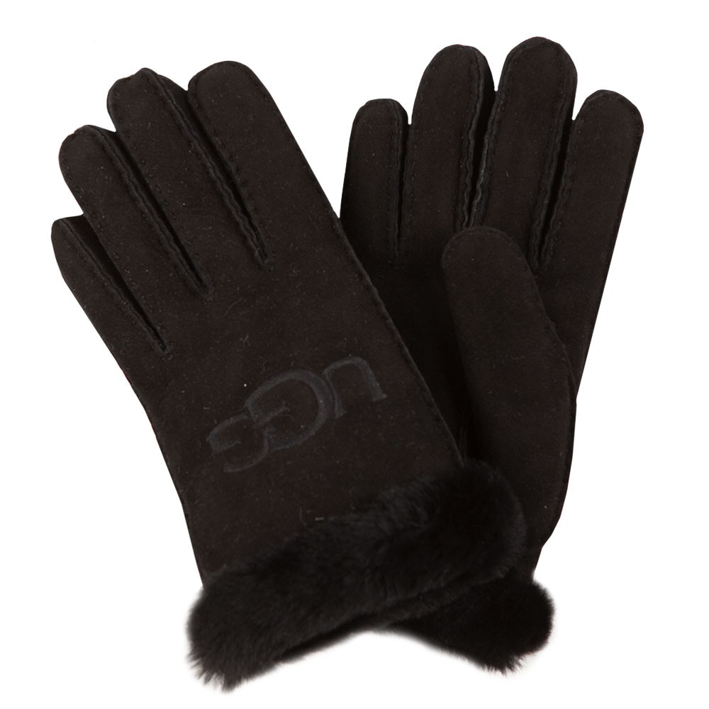 Ugg Shearling Embroidered Glove