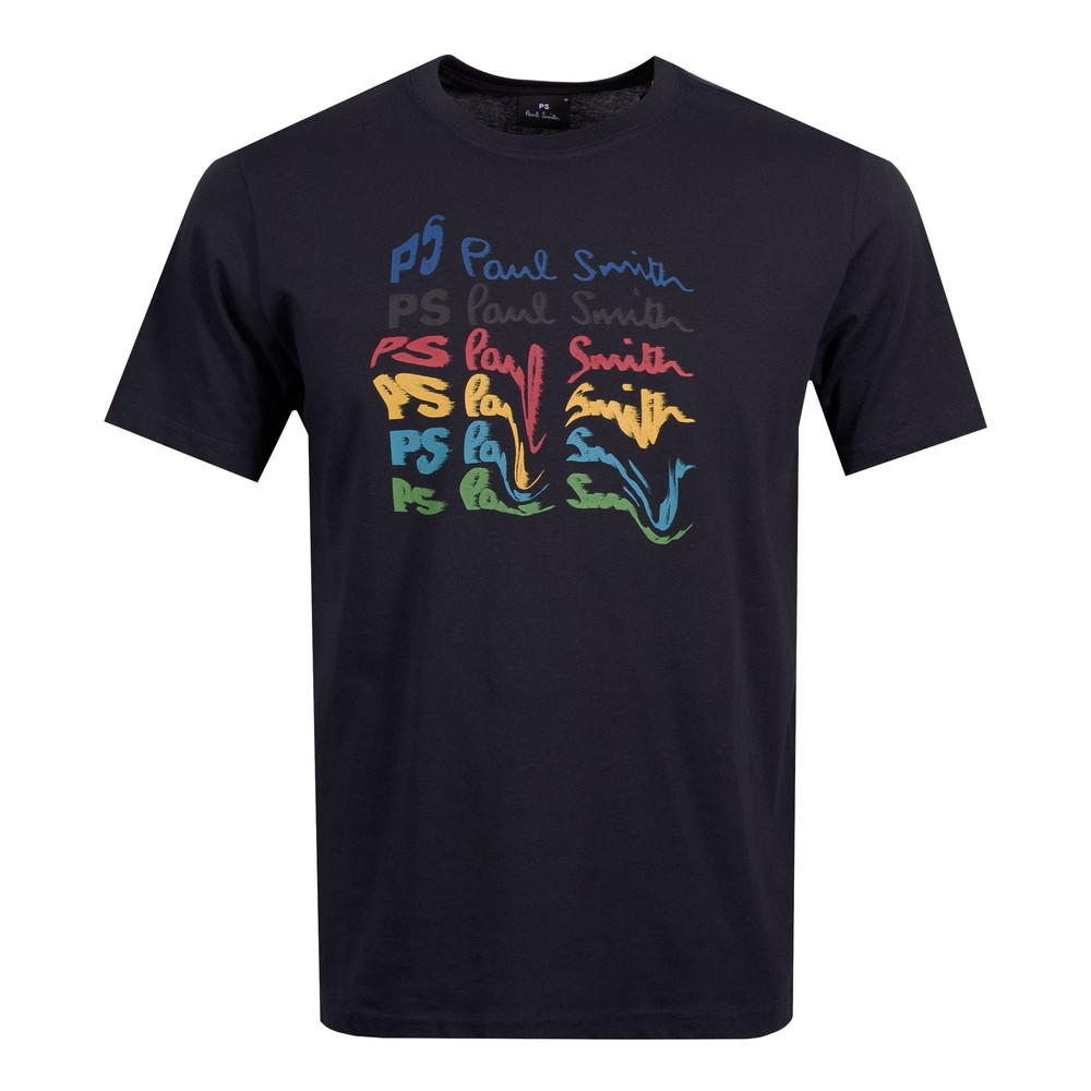 Ps Paul Smith Multi Signature T-Shirt