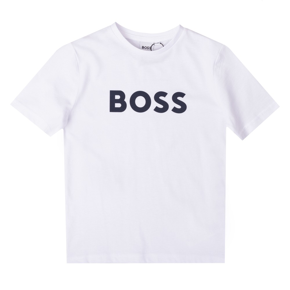 BOSS J25O04 Logo T Shirt