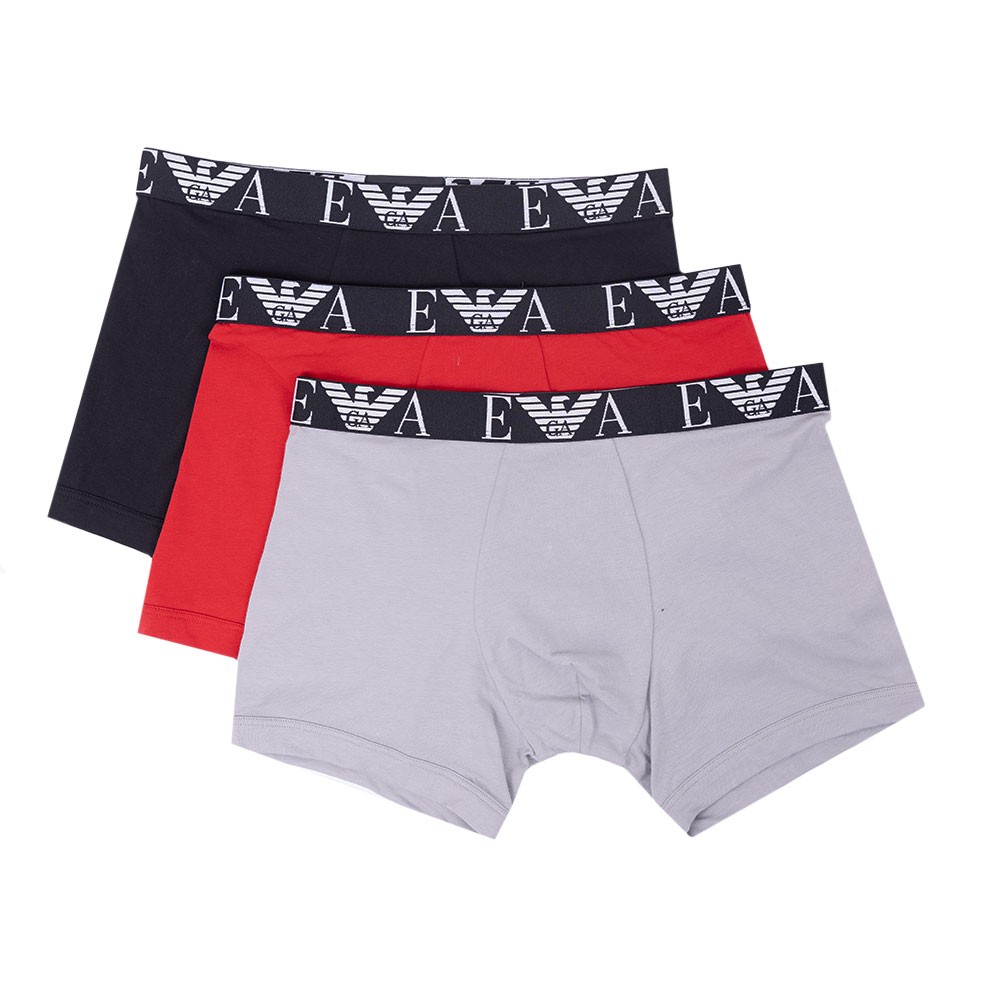 Emporio Armani 3 Pack Stretch Boxer