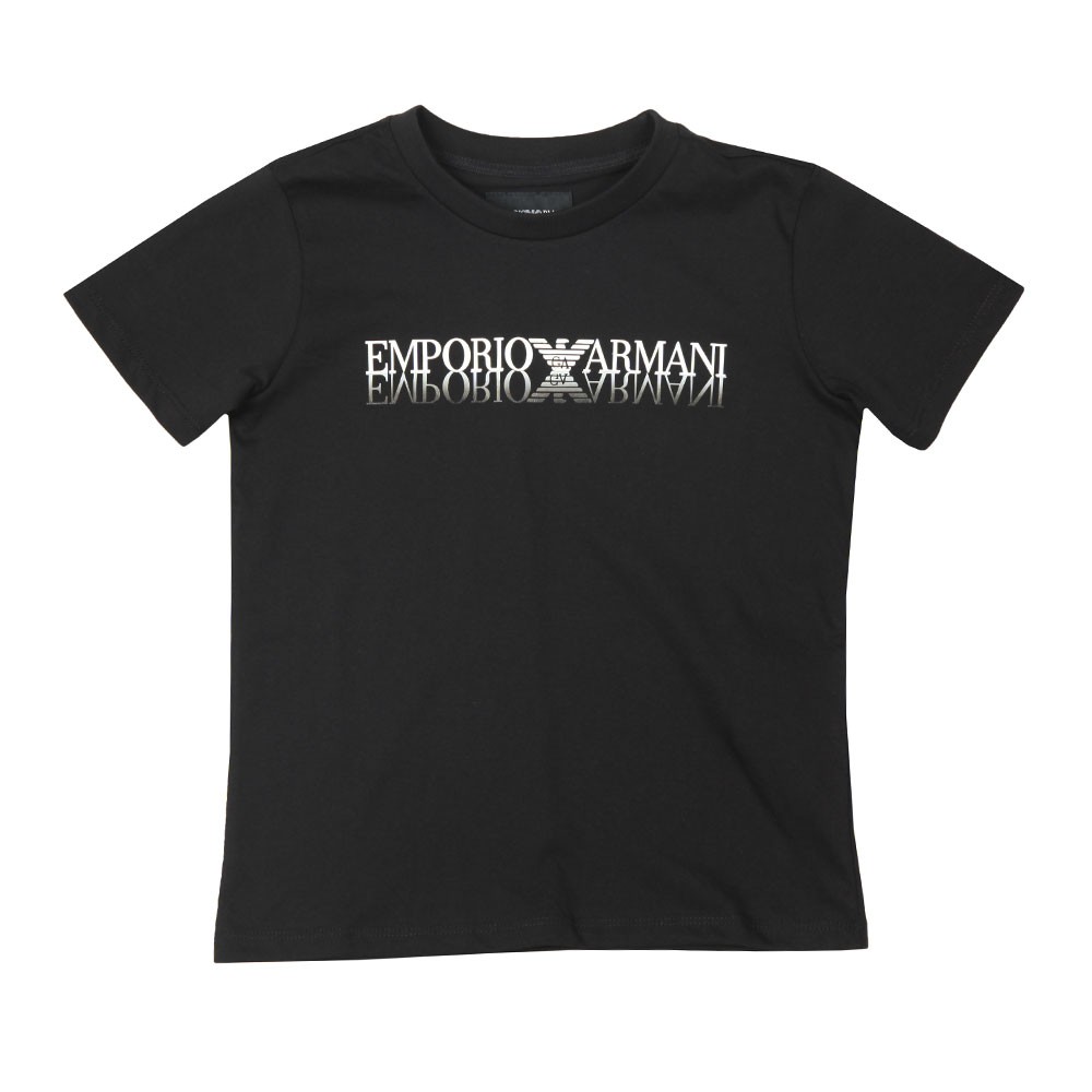 Emporio Armani Boys Mirror Logo T Shirt