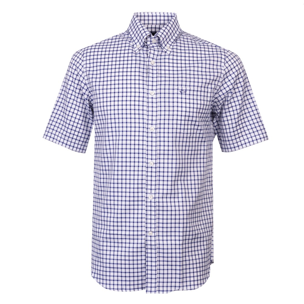 Paul & Shark Check Short Sleeve Shirt