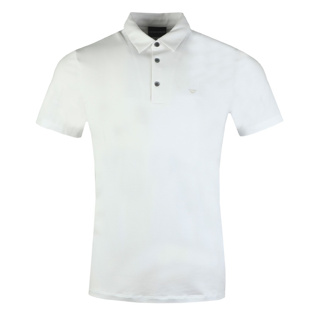 Emporio Armani Small Logo Pima Polo Shirt