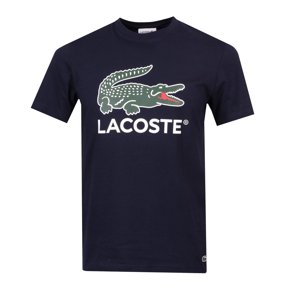 Lacoste Cotton Signature Print T-Shirt