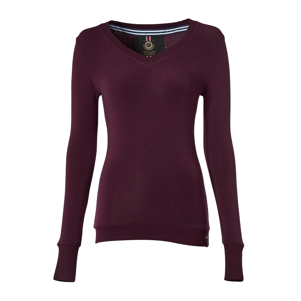 Holland Cooper Soft Touch V Neck Jumper