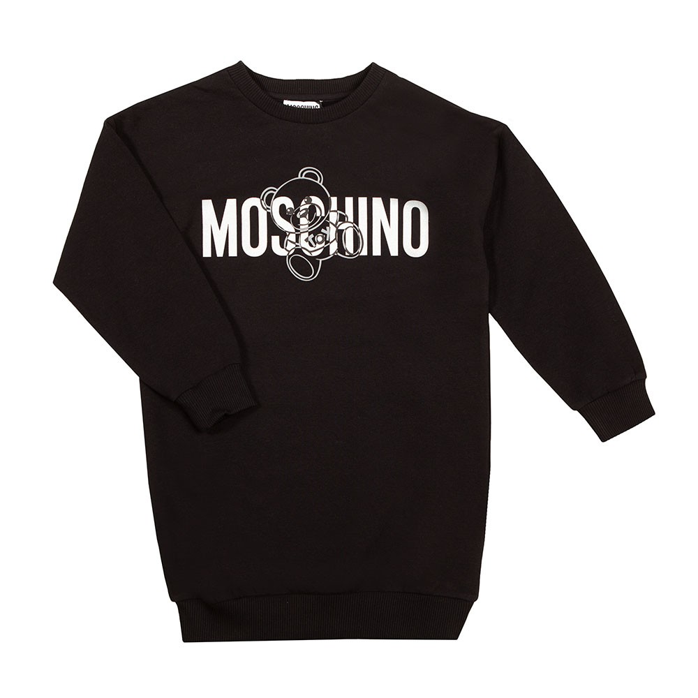 Moschino Script Logo Jersey Dress