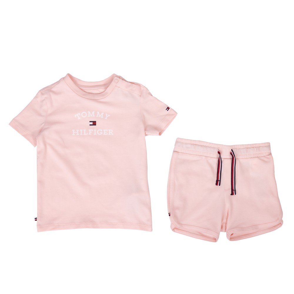 Tommy Hilfiger Kids Baby TH Logo T Shirt & Short Set