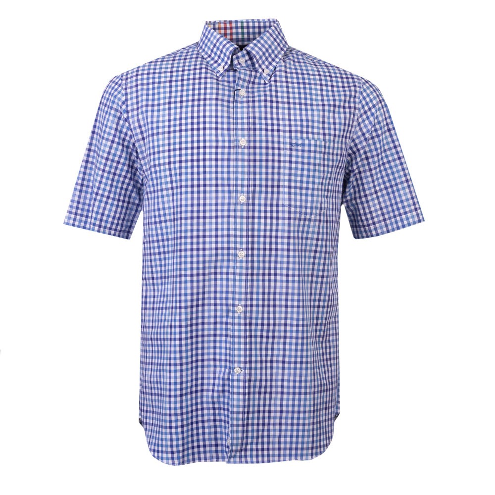 Paul & Shark Gingham Short Sleeve Shirt