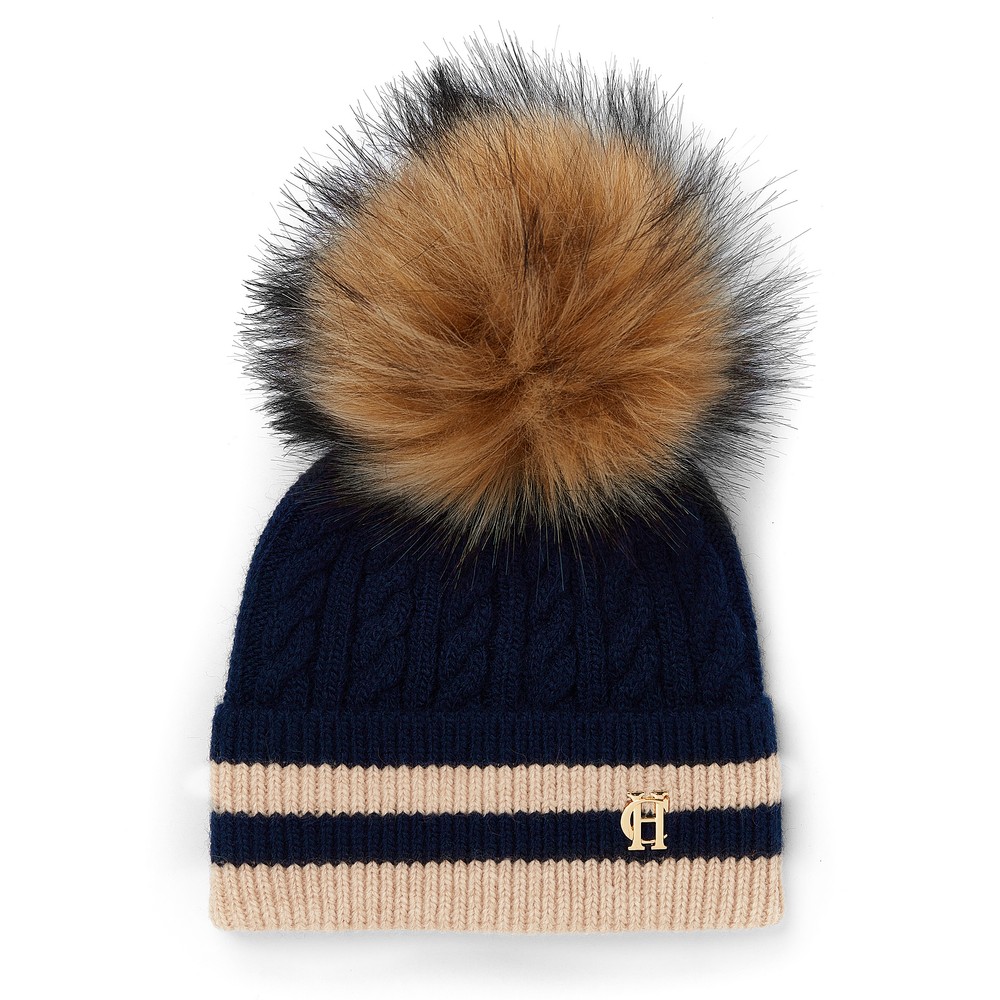 Holland Cooper Zoe Bobble Hat