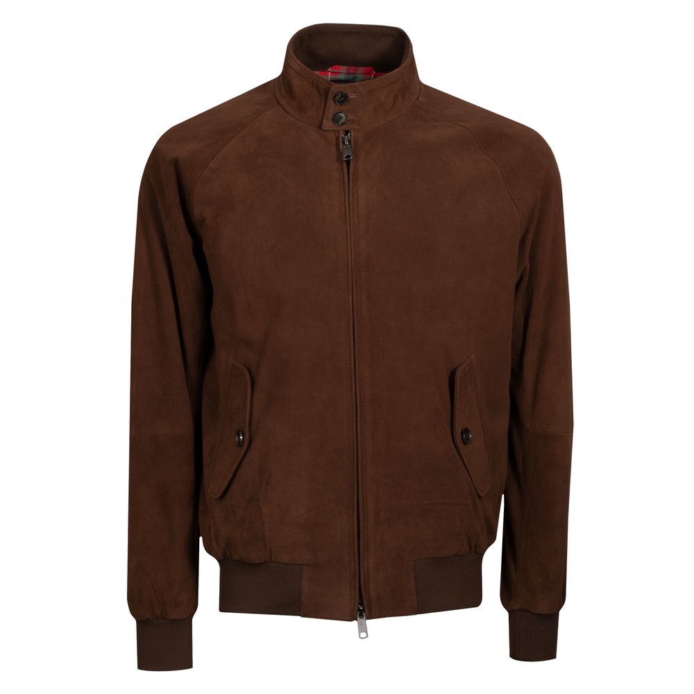 Baracuta G9 Suede Harrington Jacket