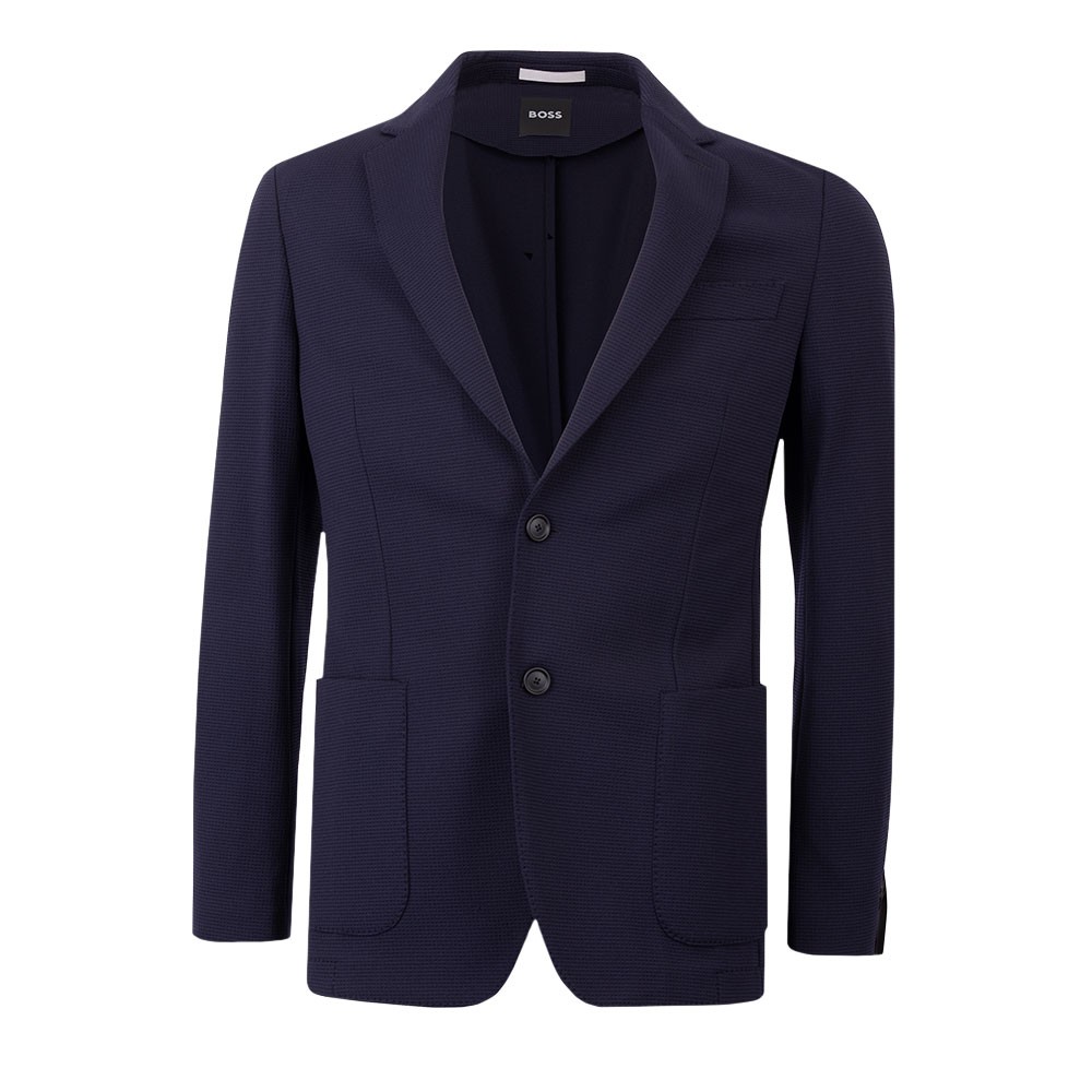 BOSS Formal P Hanry Micro Patterned Performance Blazer