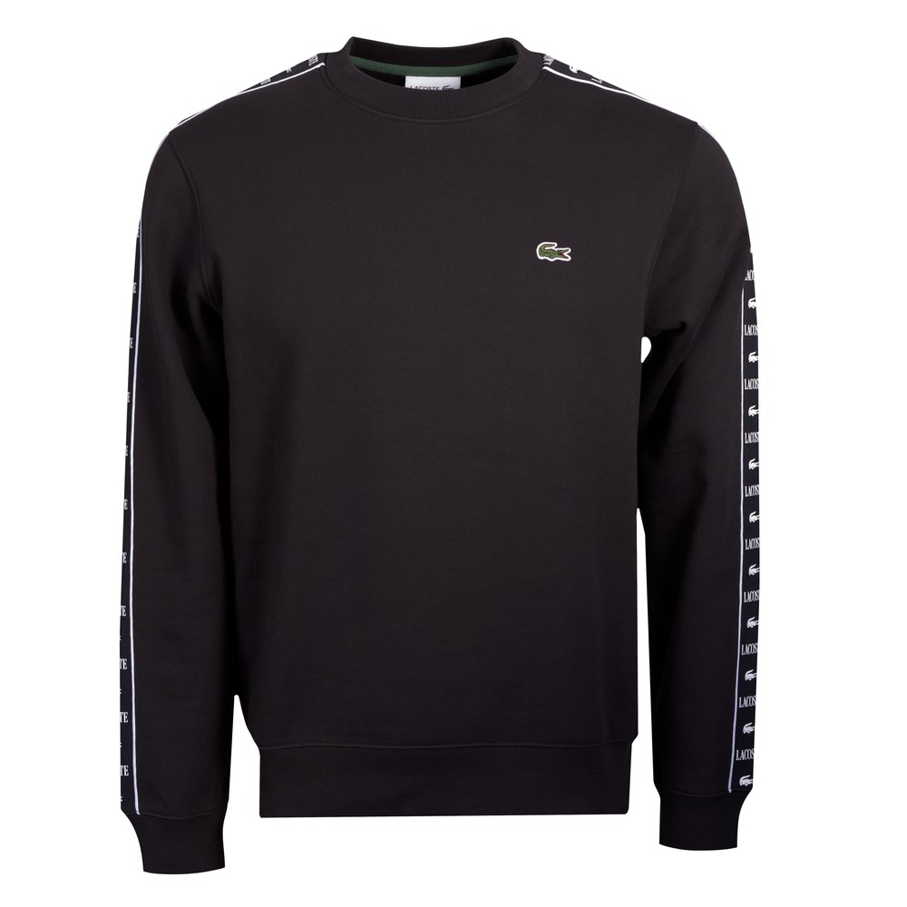 Lacoste Logo Stripe Sweatshirt