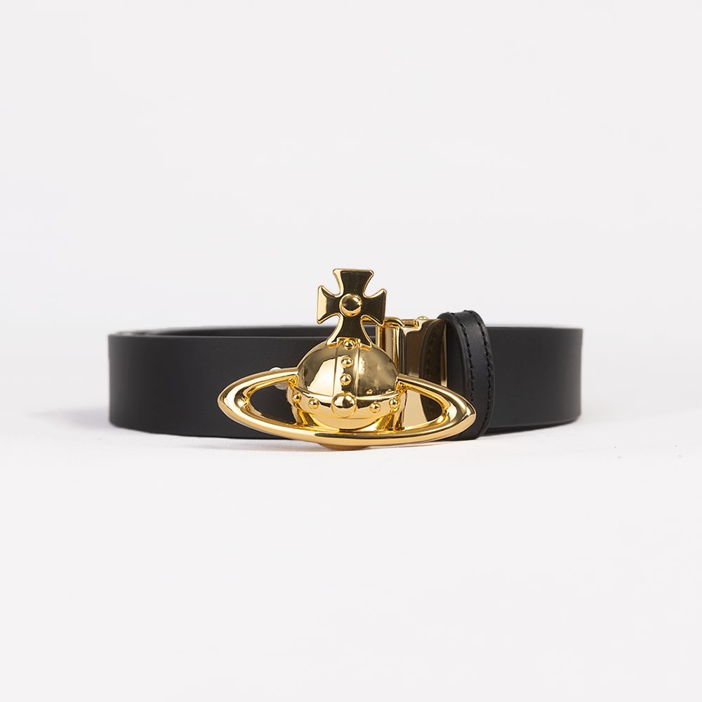 Vivienne Westwood Orb Buckle Palladium Belt