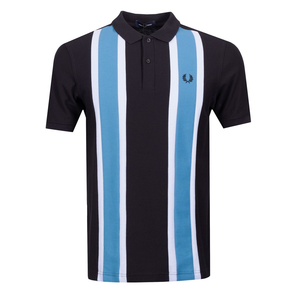 Fred Perry Woven Mesh Relaxed Polo