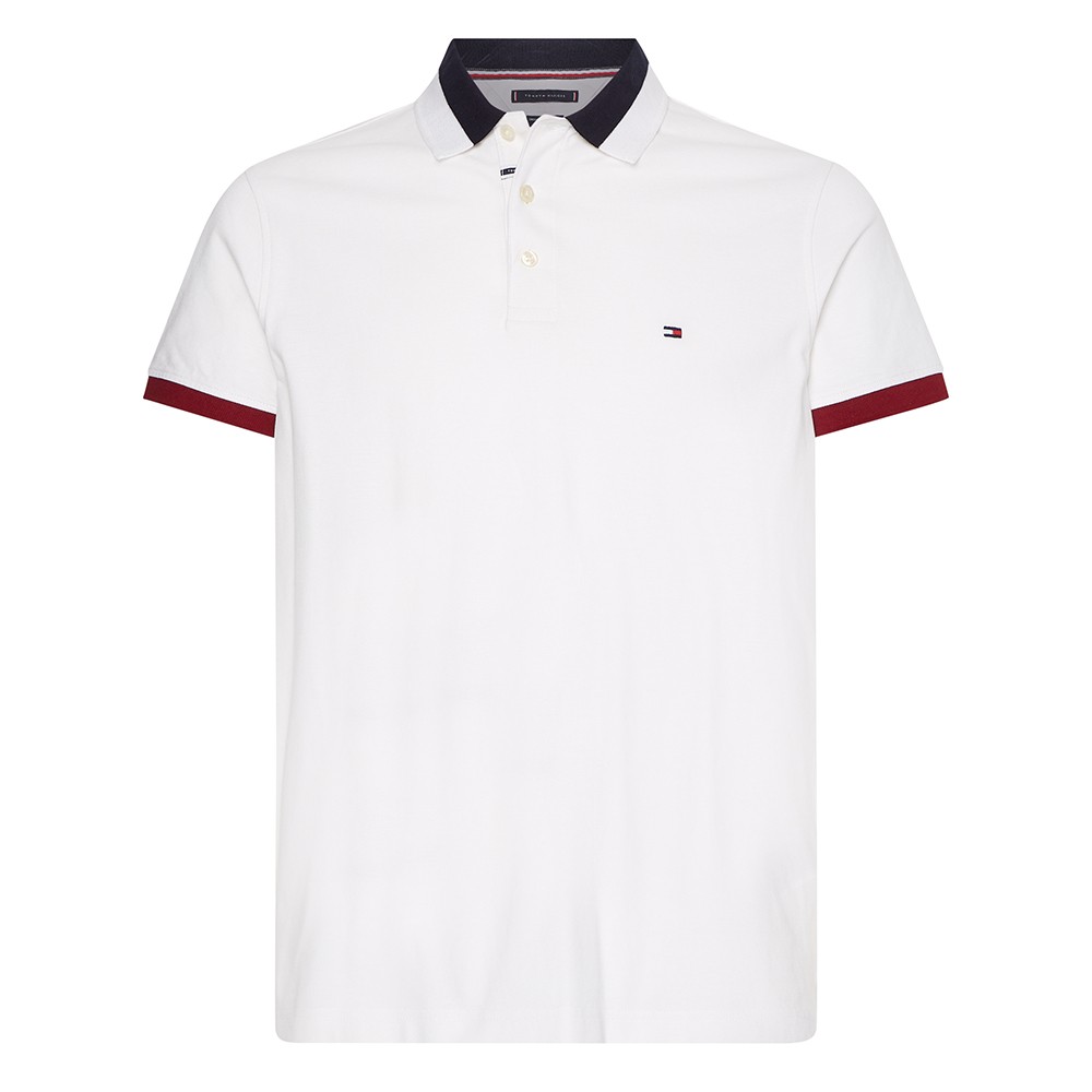 Tommy Hilfiger RWB Collar Cuff Polo Shirt