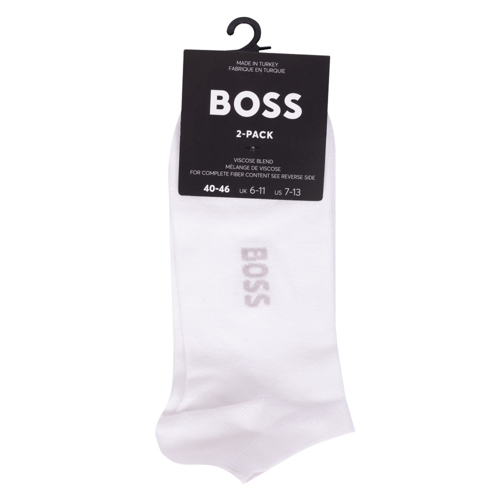 BOSS 2 Pack Bamboo Trainer Sock