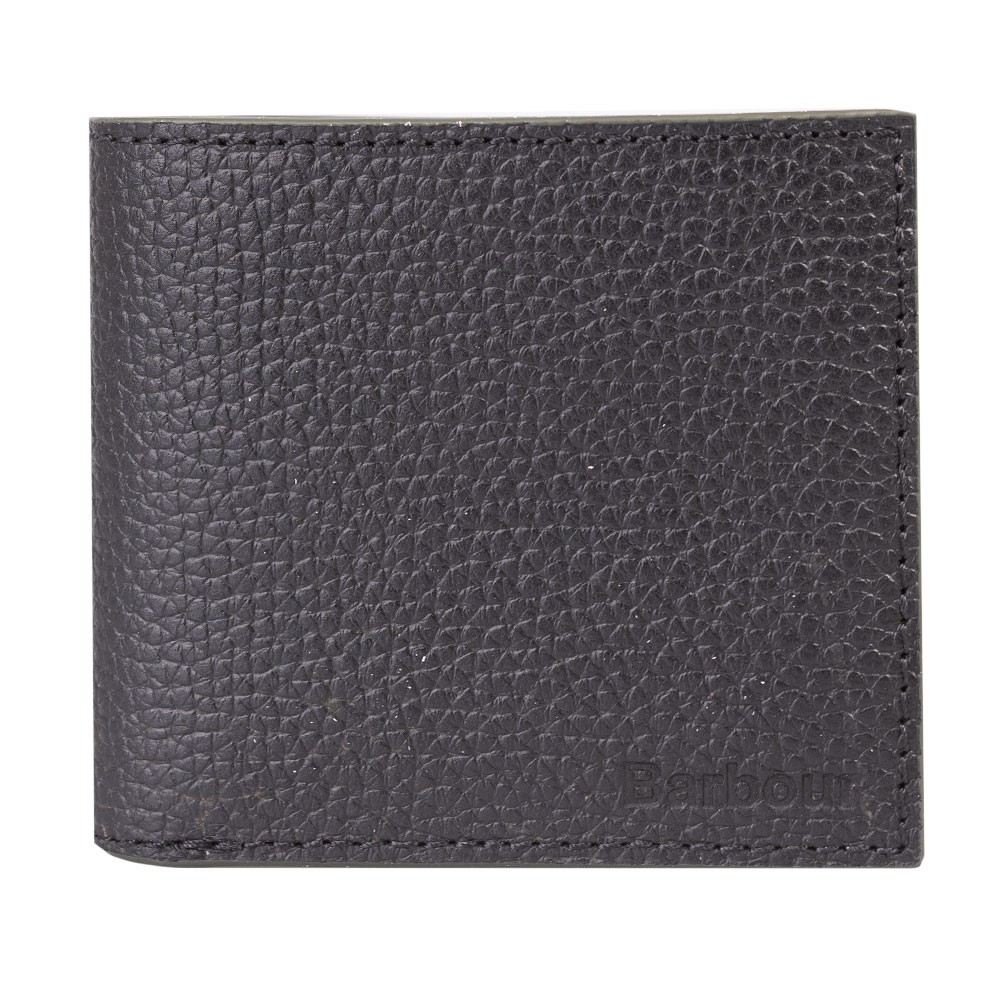 Barbour Lifestyle Grain Leather Billfold Coin Wallet