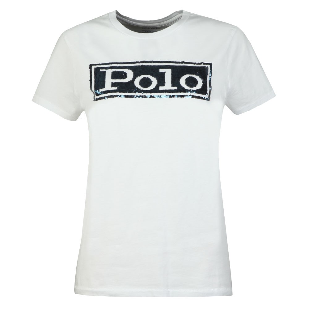 Polo Ralph Lauren Sequin Logo T Shirt