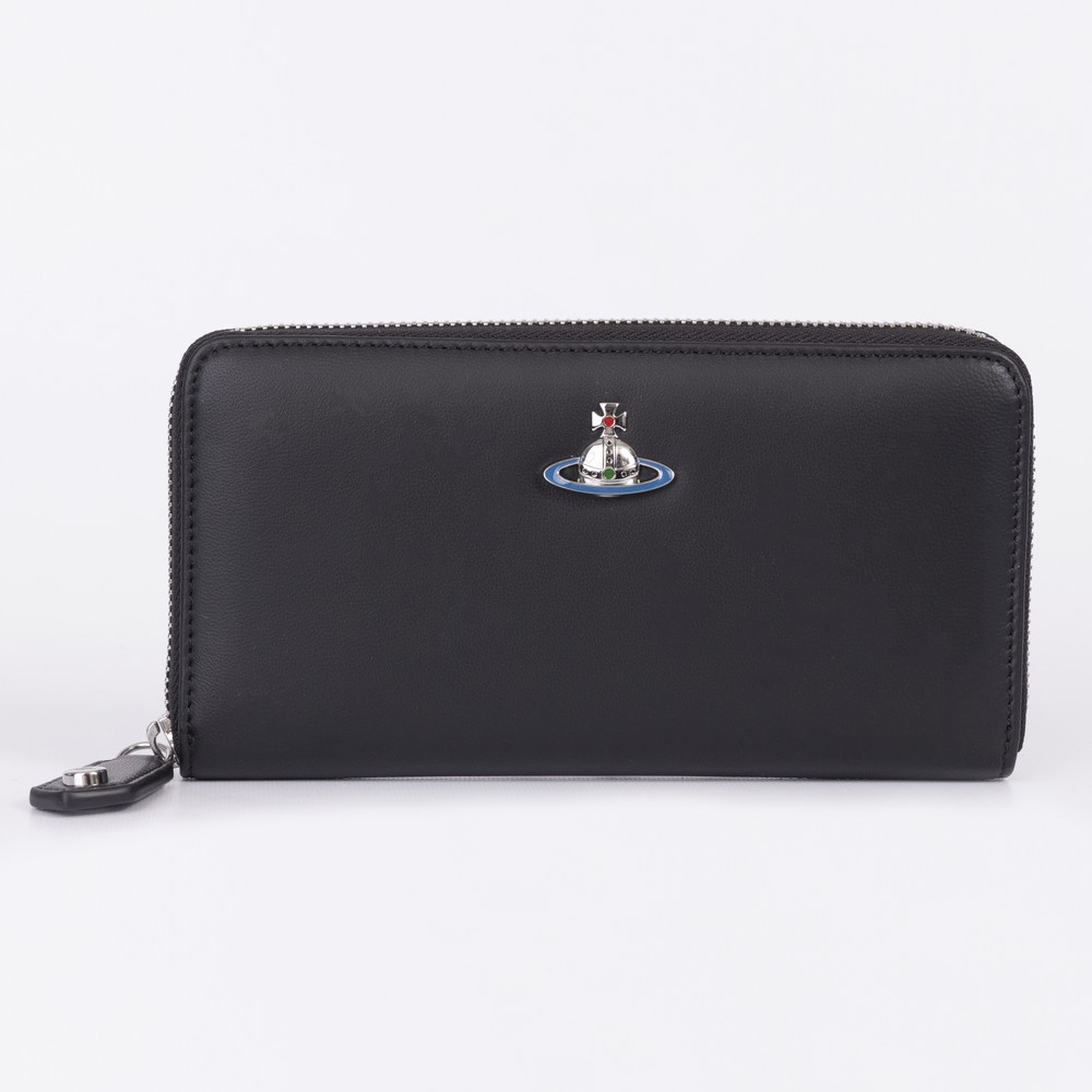 Vivienne Westwood Nappa Classic Zip Around Purse