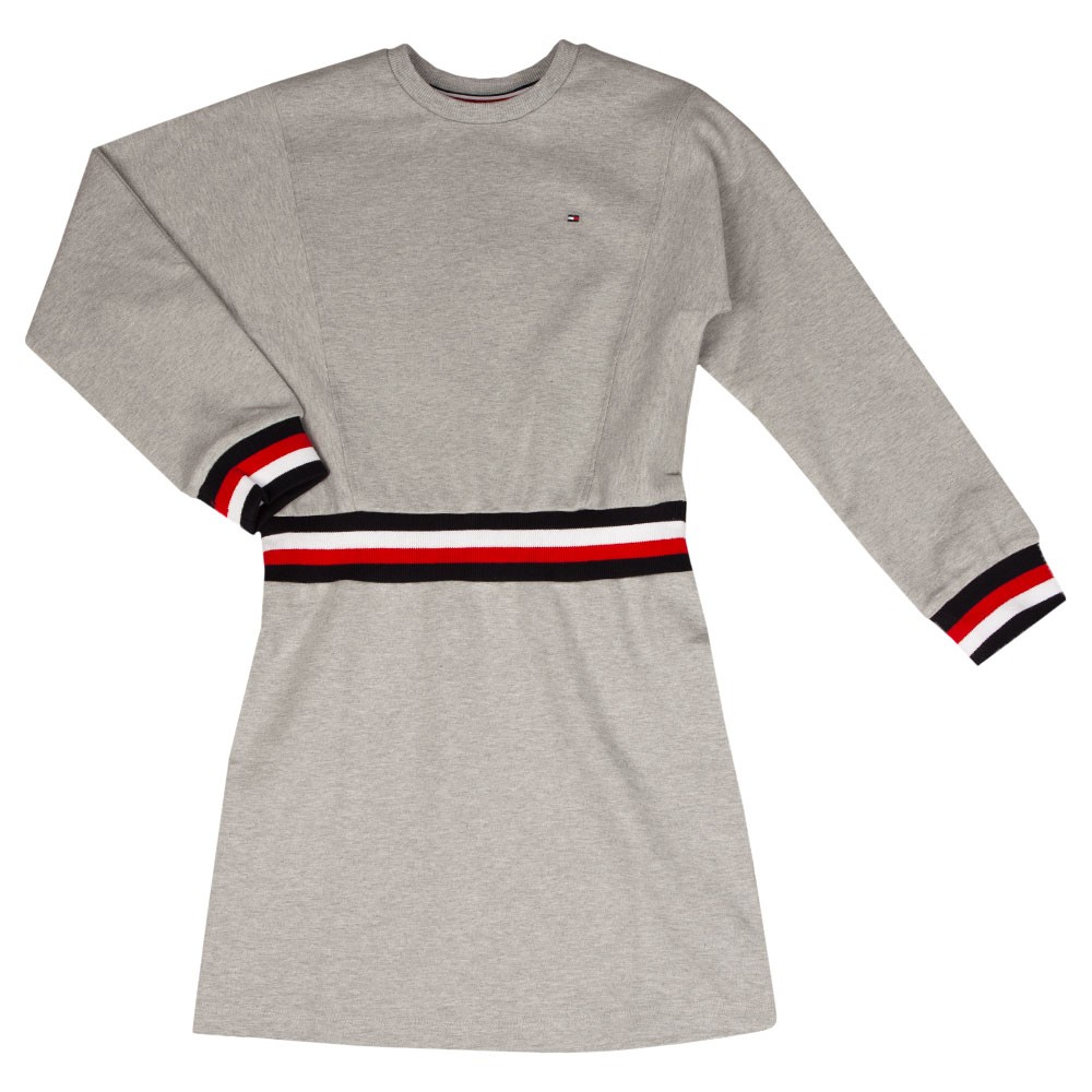 Tommy Hilfiger Kids Global Stripe Sweatshirt Dress