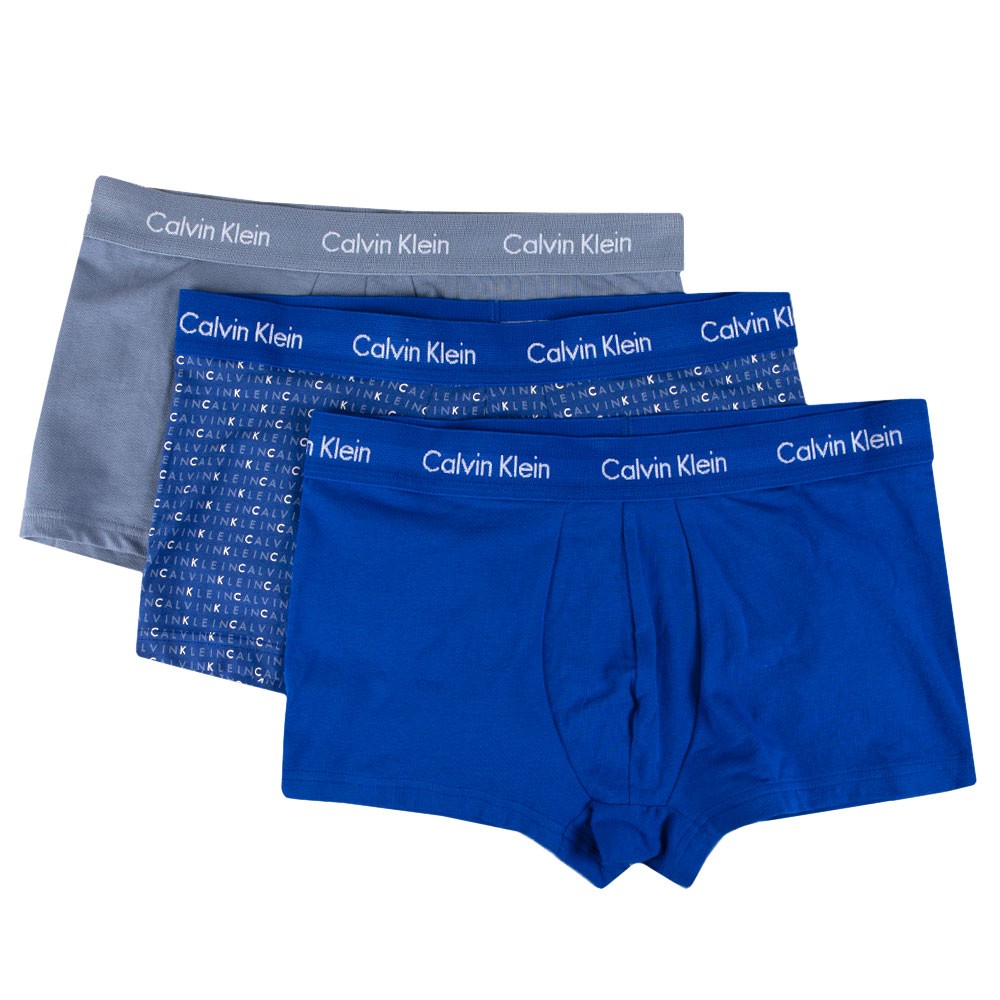 Calvin Klein 3 Pack Low Rise Trunks