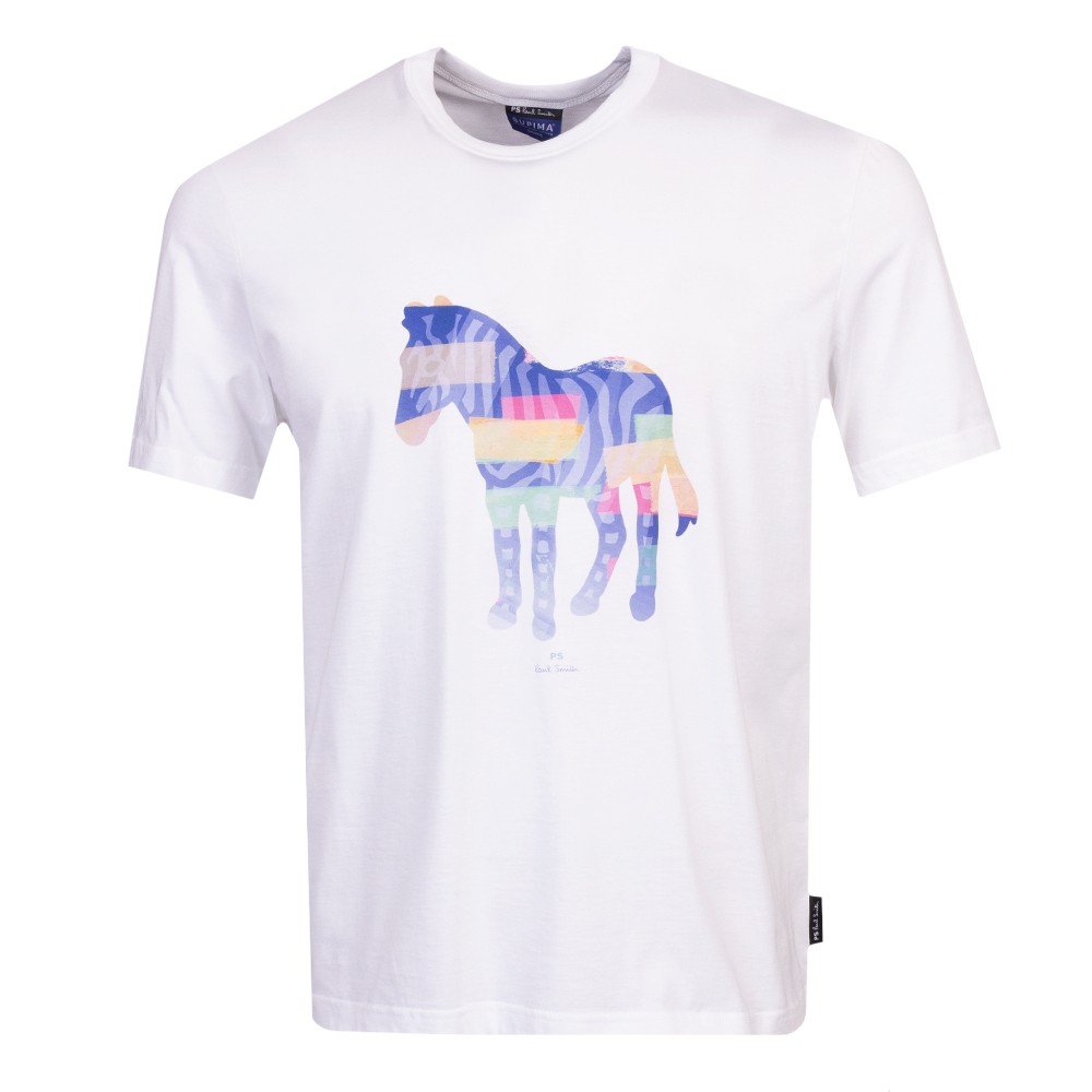 Ps Paul Smith Supima Zebra T-Shirt