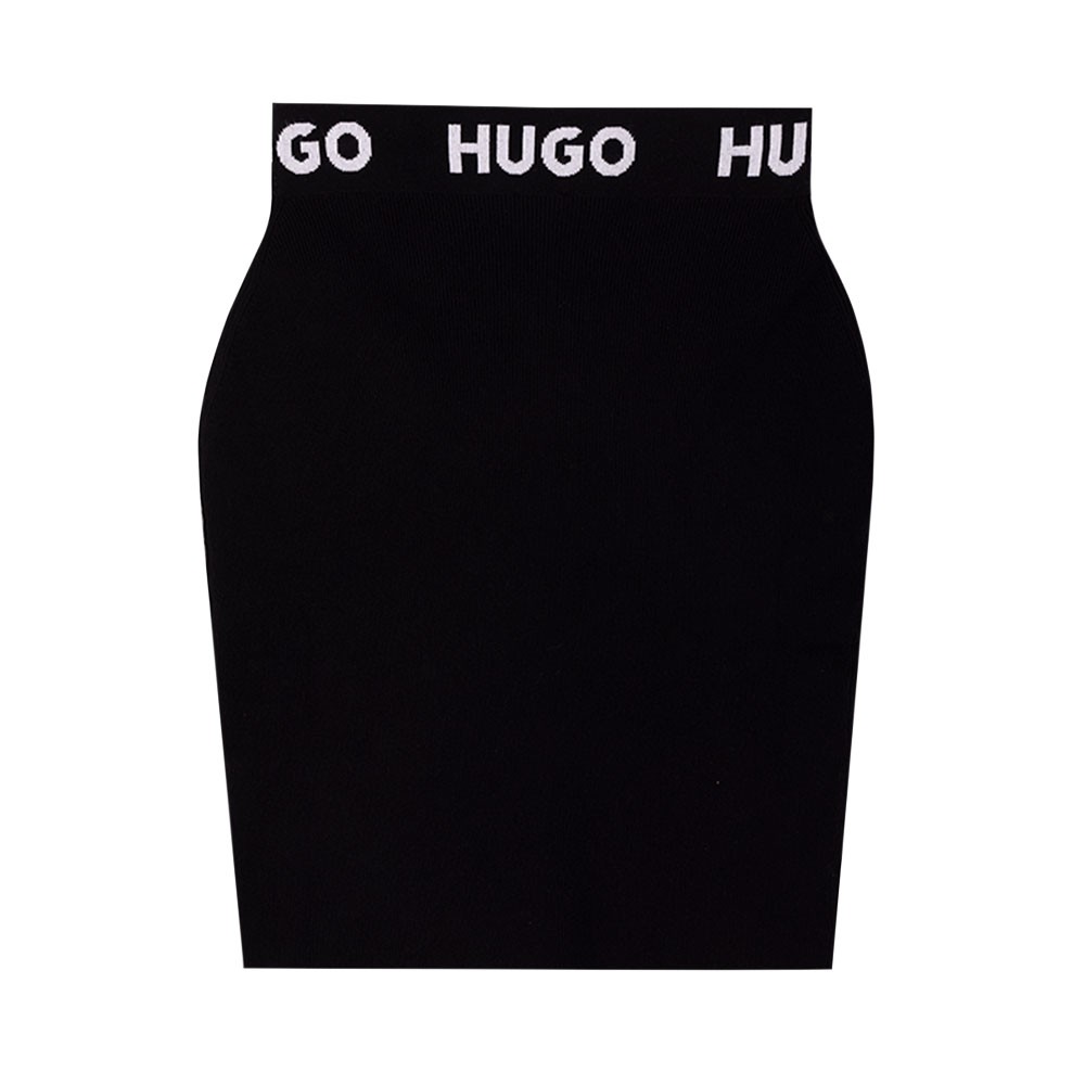 Hugo Sarmola Ribbed Mini Skirt