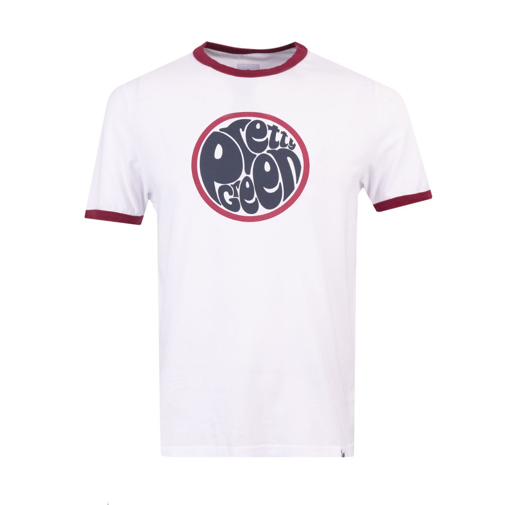 Pretty Green Tilby Print Logo T-Shirt