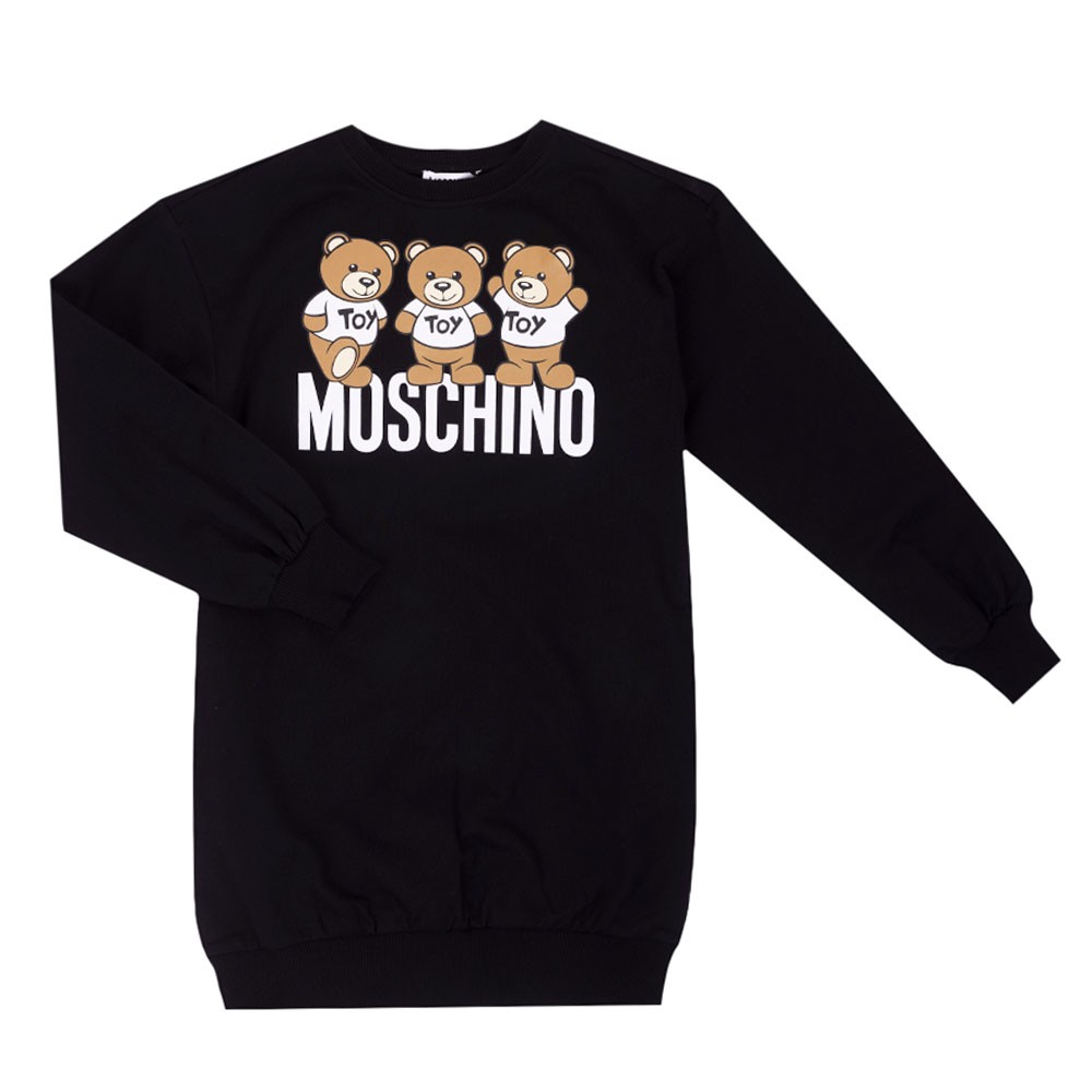 Moschino Triple Bear Sweat Dress