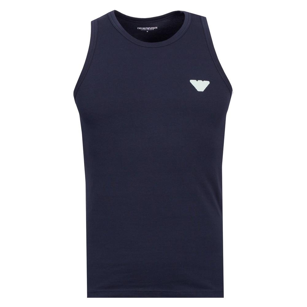 Emporio Armani Eagle Badge Stretch Vest