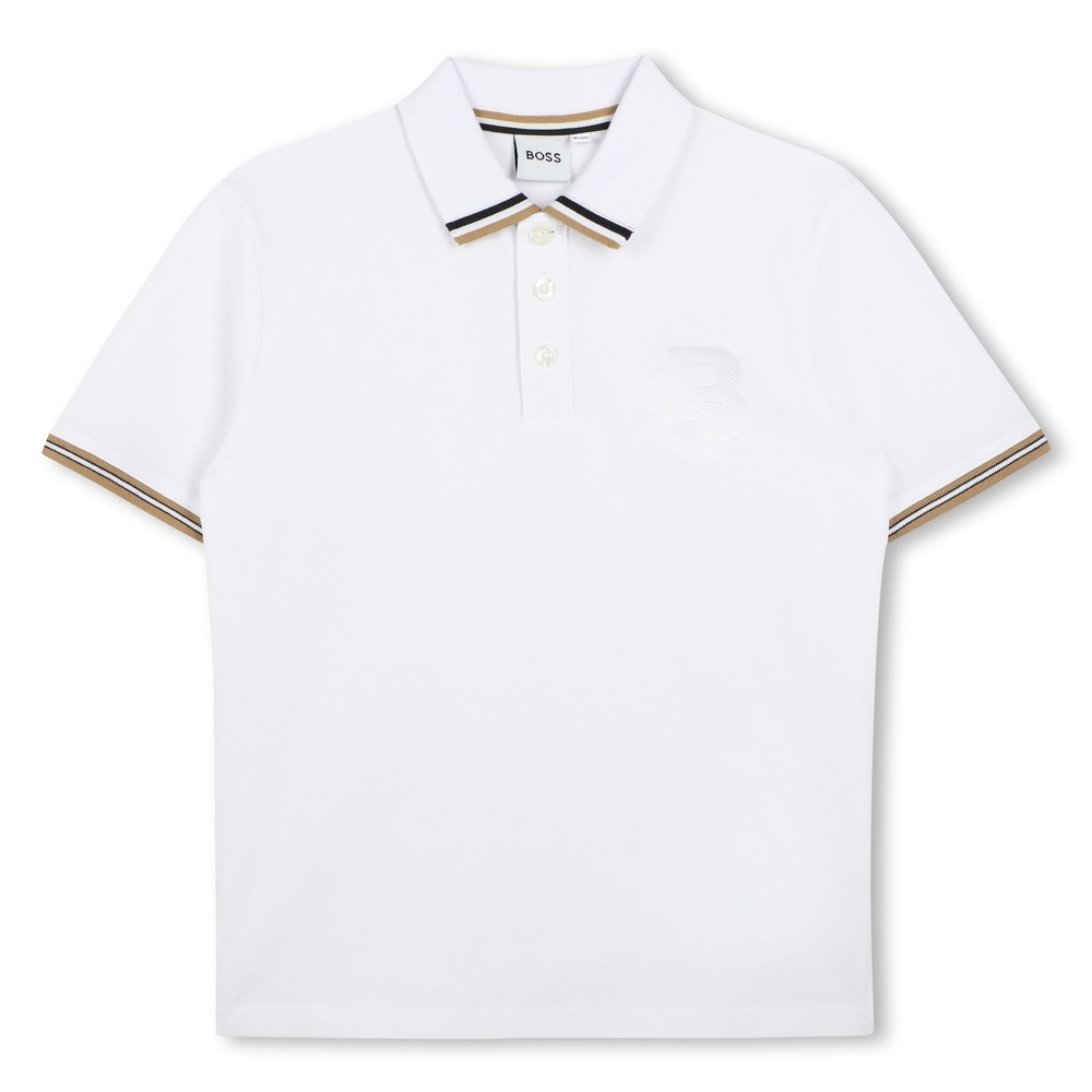 BOSS J51170 Tipped Polo Shirt