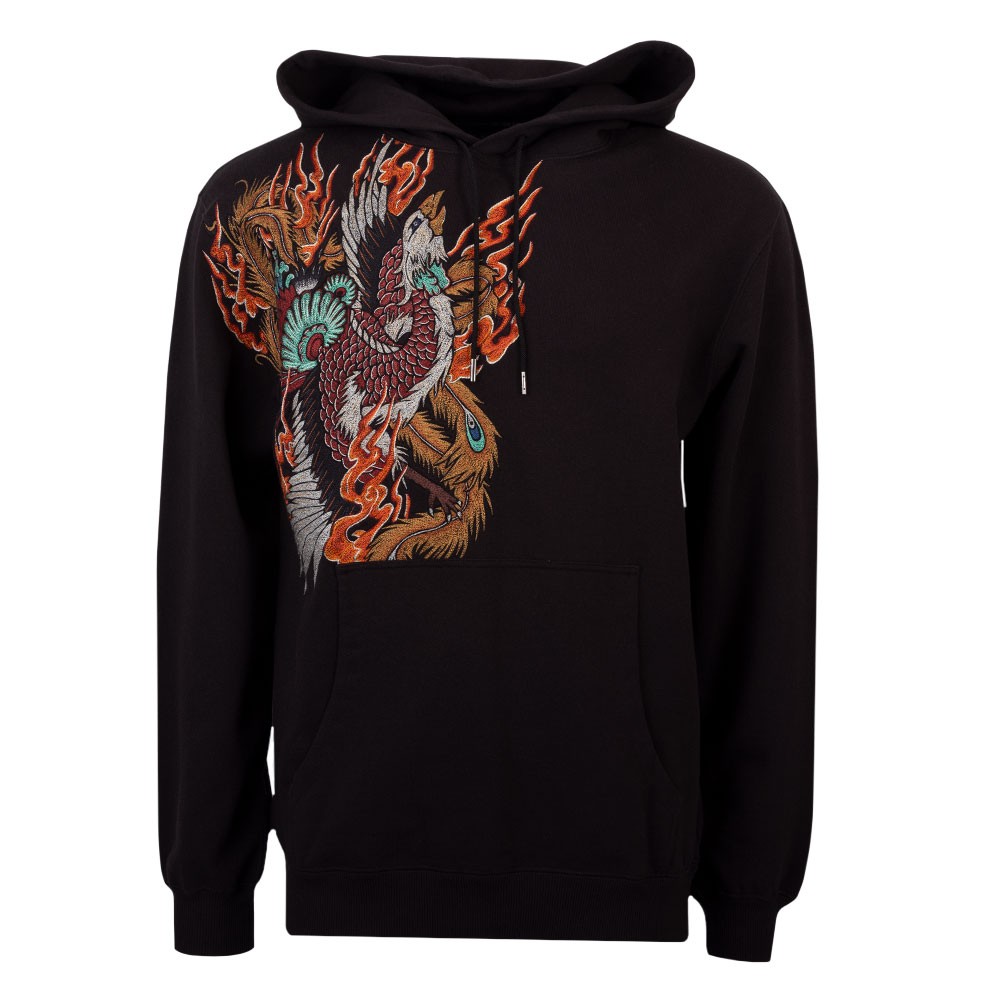 Maharishi Fire Phoenix Hooded Sweatshirt