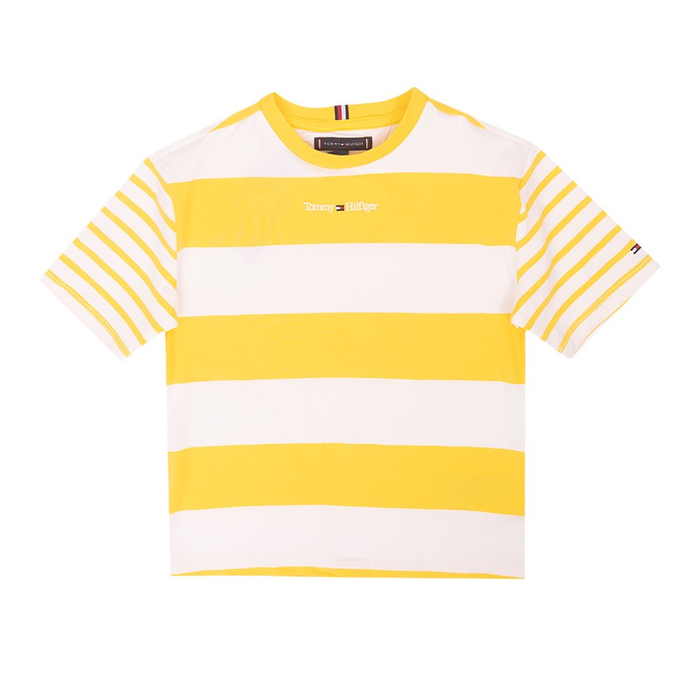 Tommy Hilfiger Kids Bold Stripe Logo T Shirt