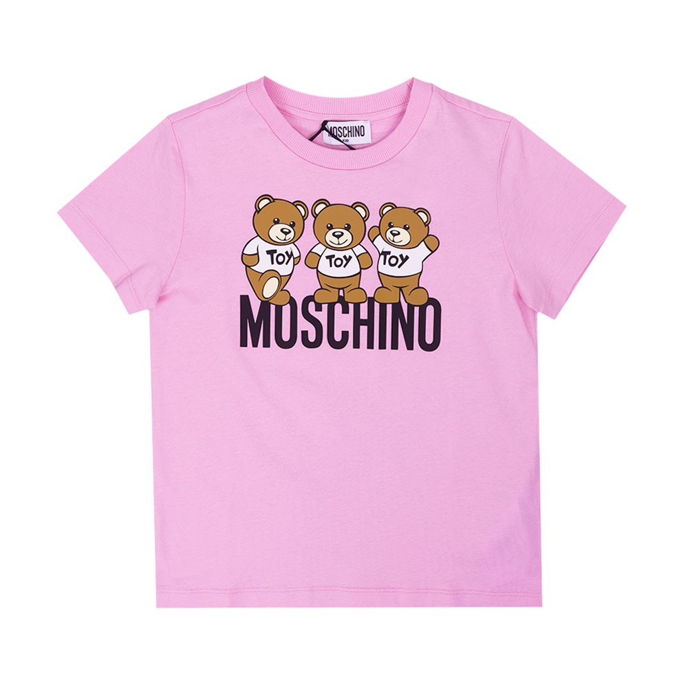 Moschino Triple Bear T Shirt