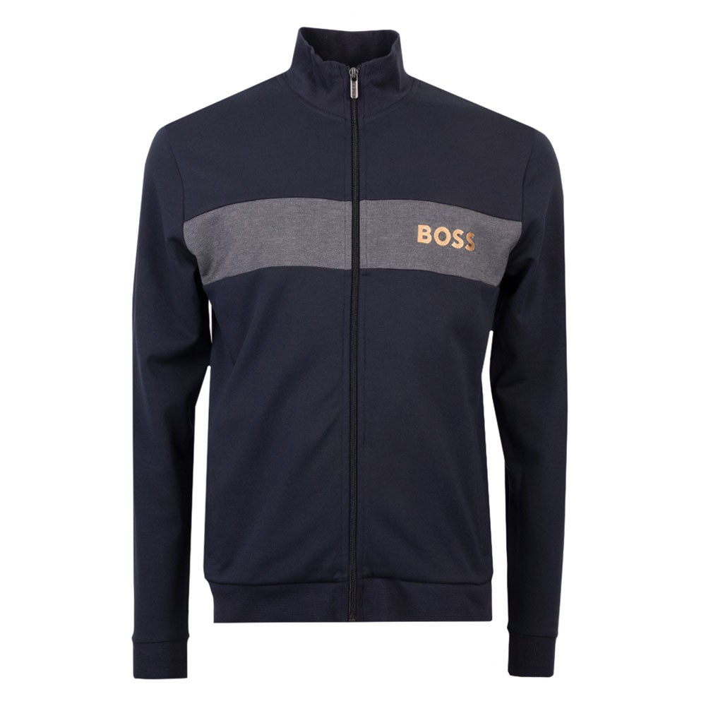 BOSS Bodywear Metallic Logo Tracksuit Jacket