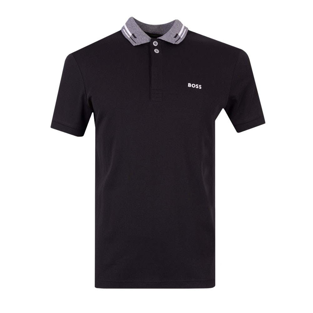 BOSS Athleisure Paddy Marl Collar Polo Shirt