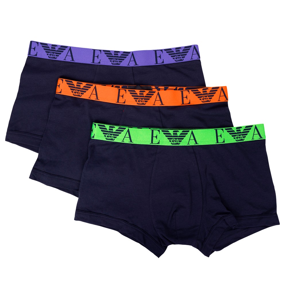 Emporio Armani 3 Pack Stretch Cotton Trunk