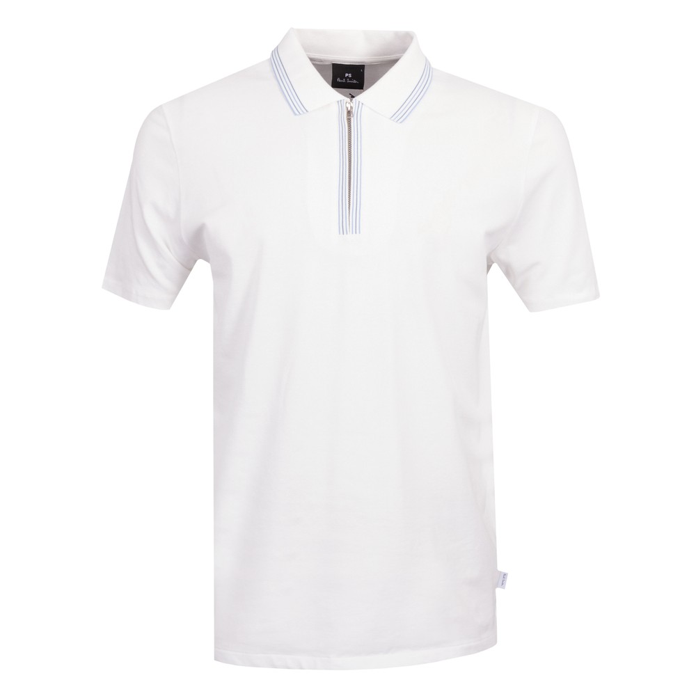 Ps Paul Smith Tipped Zip Polo