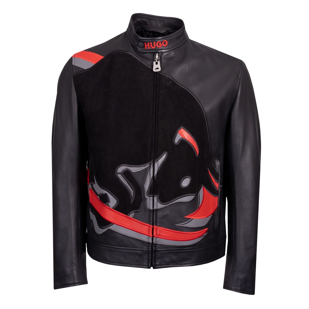 Hugo Laux Red Bull Leather Jacket