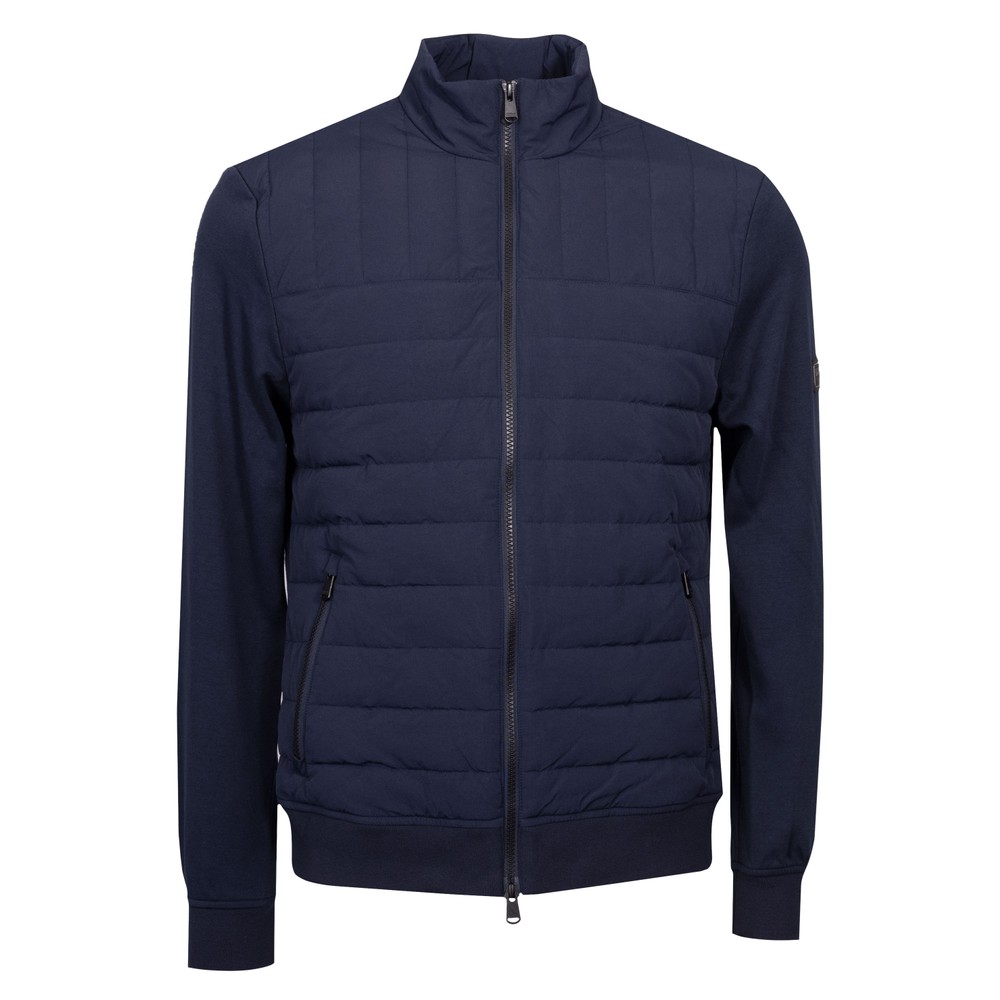 BARBOUR INTERNATIONAL Counter Quilted Full-Zip Sweatshirt